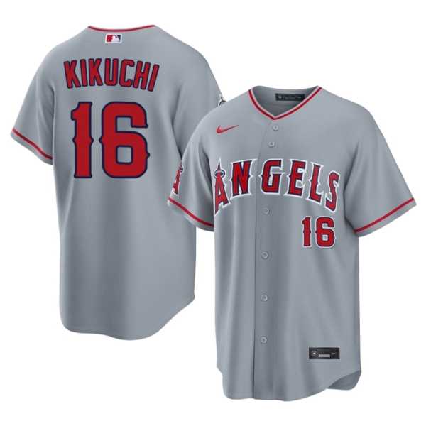202620Yusei20Kikuchi20los20angeles20angels20baseball20jersey20gray.jpg