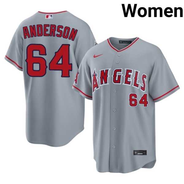 Women20202620Shaun20Anderson20los20angeles20angels20baseball20jersey20gray.jpg